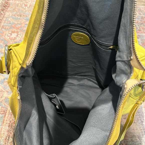 Yellow Satchel over the Shoulder. NWT - Picture 3 of 5